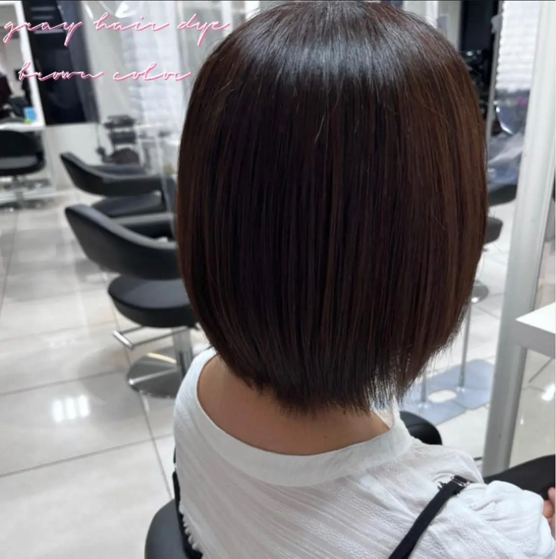 ショート 巖本 真希のヘアスタイル