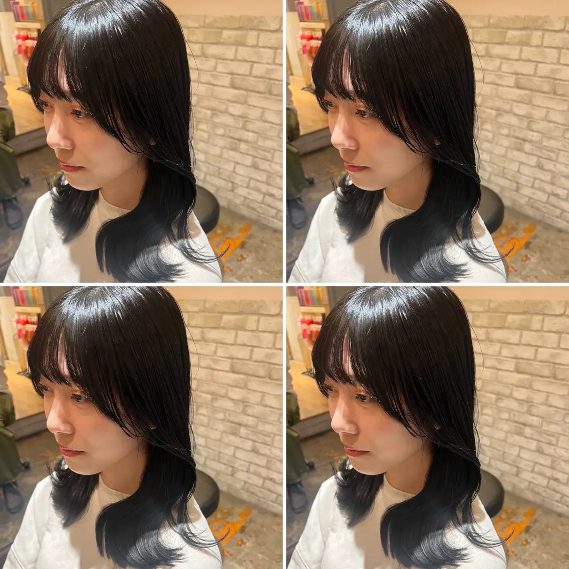 ロング カラー カット ヘアカラー トリートメント ヘアセット メンズパーマ特化 望月謙二郎のヘアスタイル