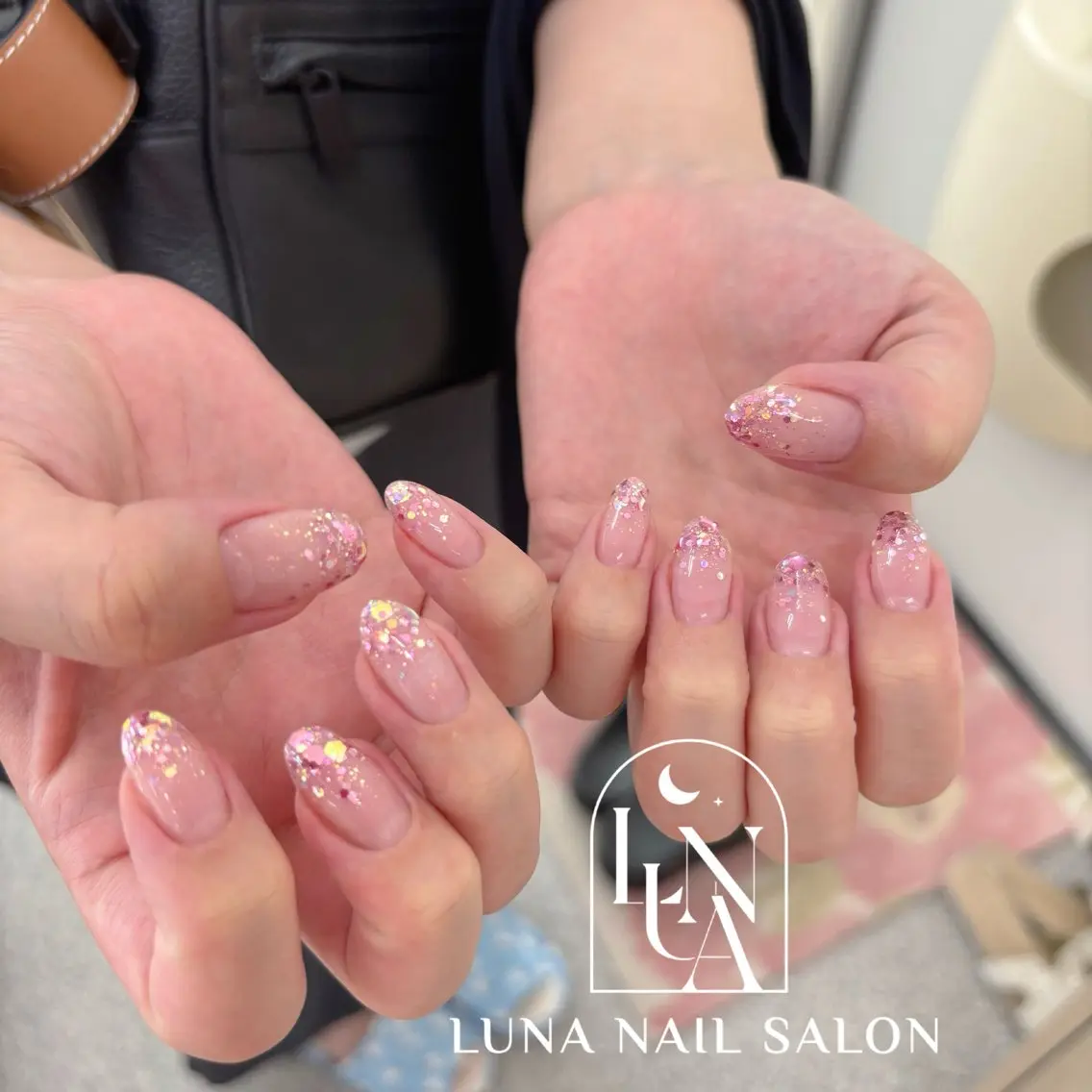 キラキラ✨ラメ✨ラメグラデーションの写真