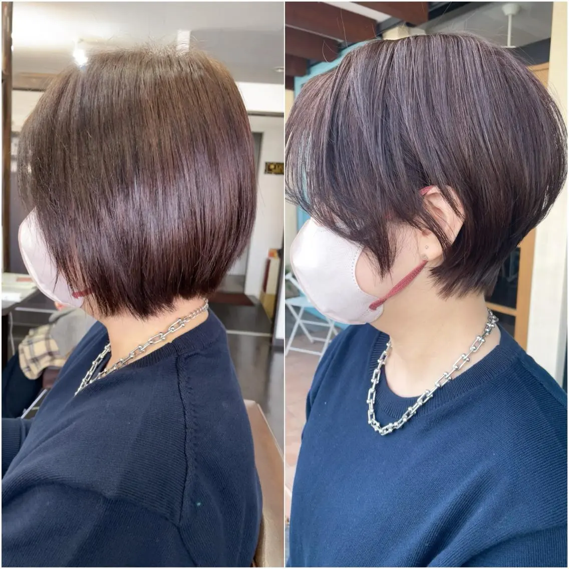 ショート カット 安藤 まどかのヘアスタイル