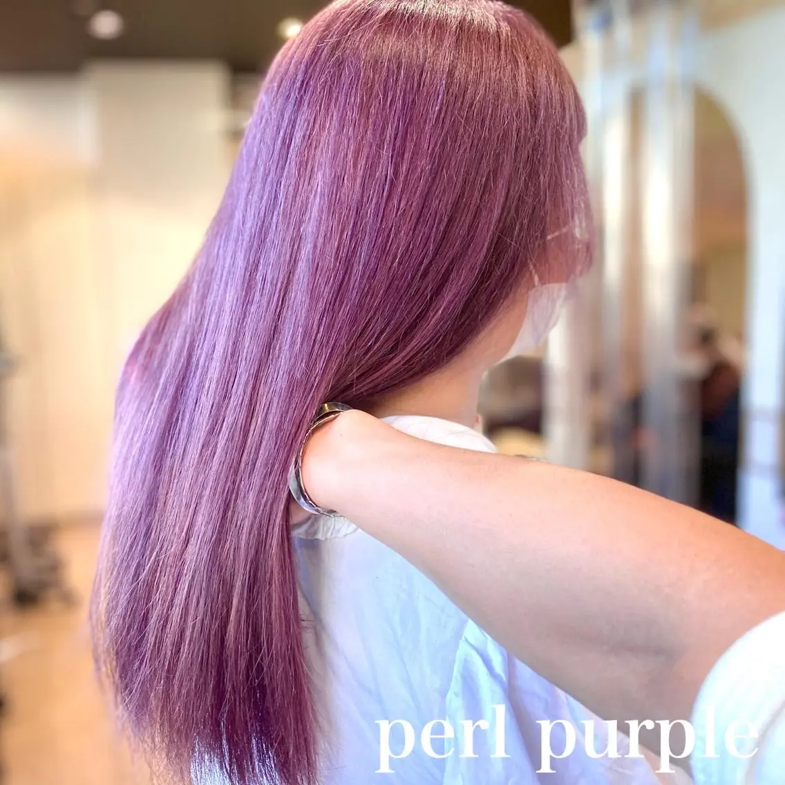 ロング カラー ヘアカラー hair &eye LAWE.店長のヘアスタイル