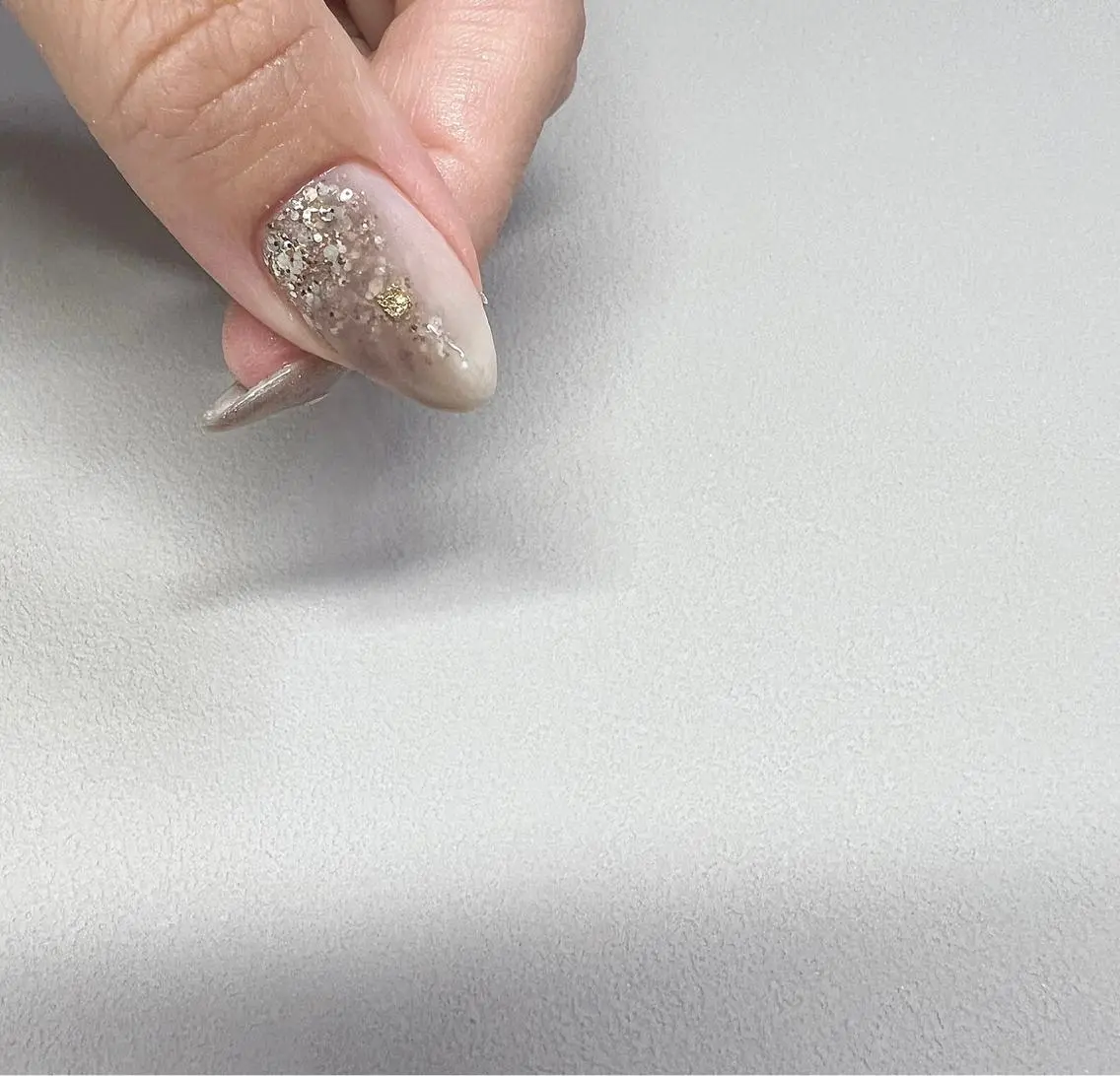 ネイル アートネイル 春ネイル emu nailのネイルデザイン