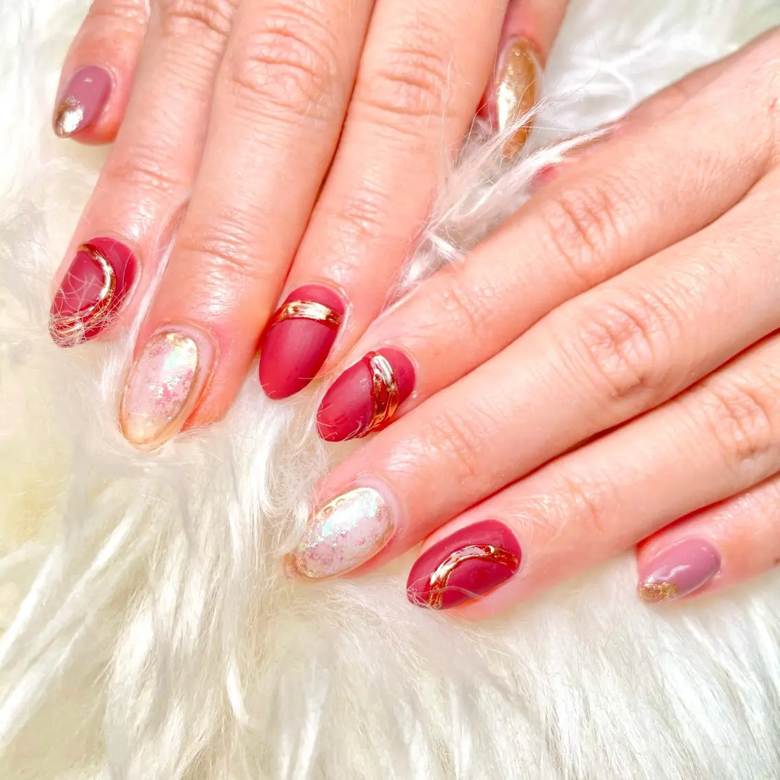 ネイル 持ち込み ニュアンスネイル Oracion Nailのネイルデザイン