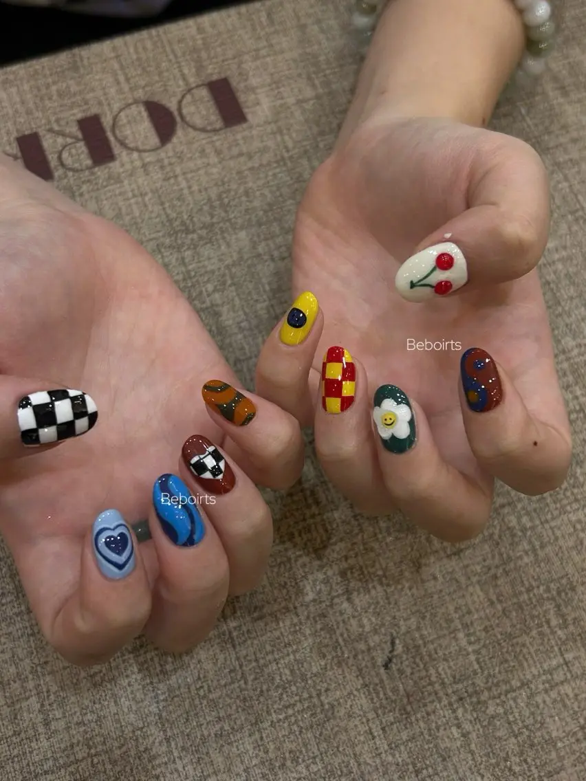 ネイル AN AN NAILKURUMEのネイルデザイン