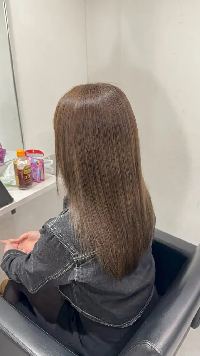 カラー ヘアカラー ciera. アオイ 🦢✯のヘアスタイル