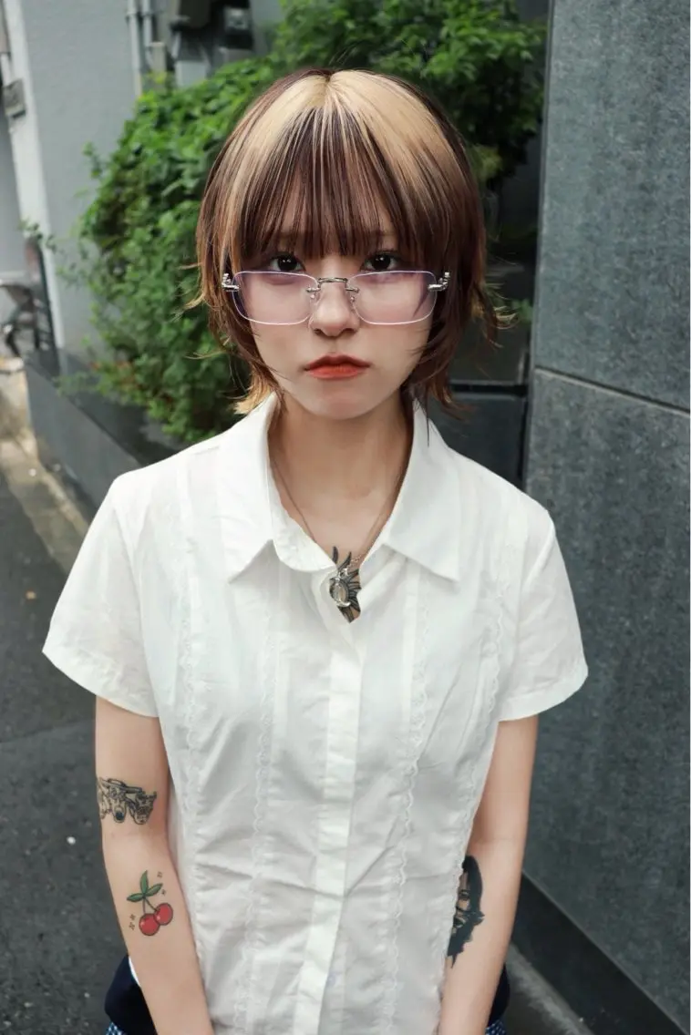 ショート カラー カット ヘアカラー トリートメント ヘアセット 🧡色落ちまで2度 楽しめる🧡ヨシキのヘアスタイル
