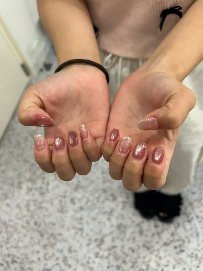 ネイル ハンドネイル 小松 千冬のネイルデザイン