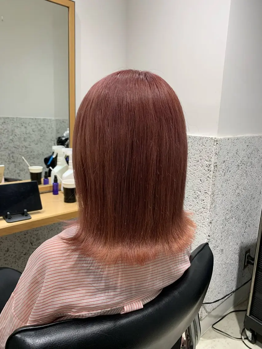 ミディアム カラー ヘアカラー トリートメント ✂︎ wakano shinpei✂︎のヘアスタイル