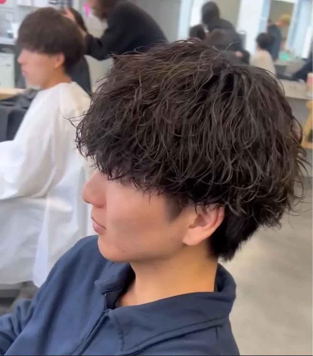 ダメージが気になるけどパーマをかけたい人必見‼️カット＋パーマ＋3ステップトリートメントの写真