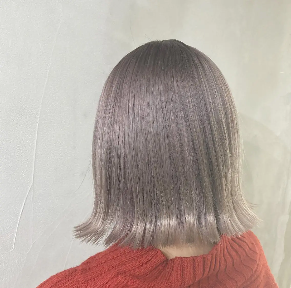 ミディアム カラー レン🎨ハイトーン/ エクステ🎨渋谷のヘアスタイル