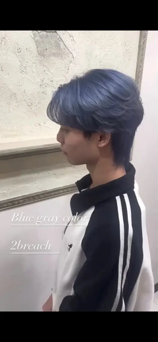 カラー 西村 遼馬のヘアスタイル
