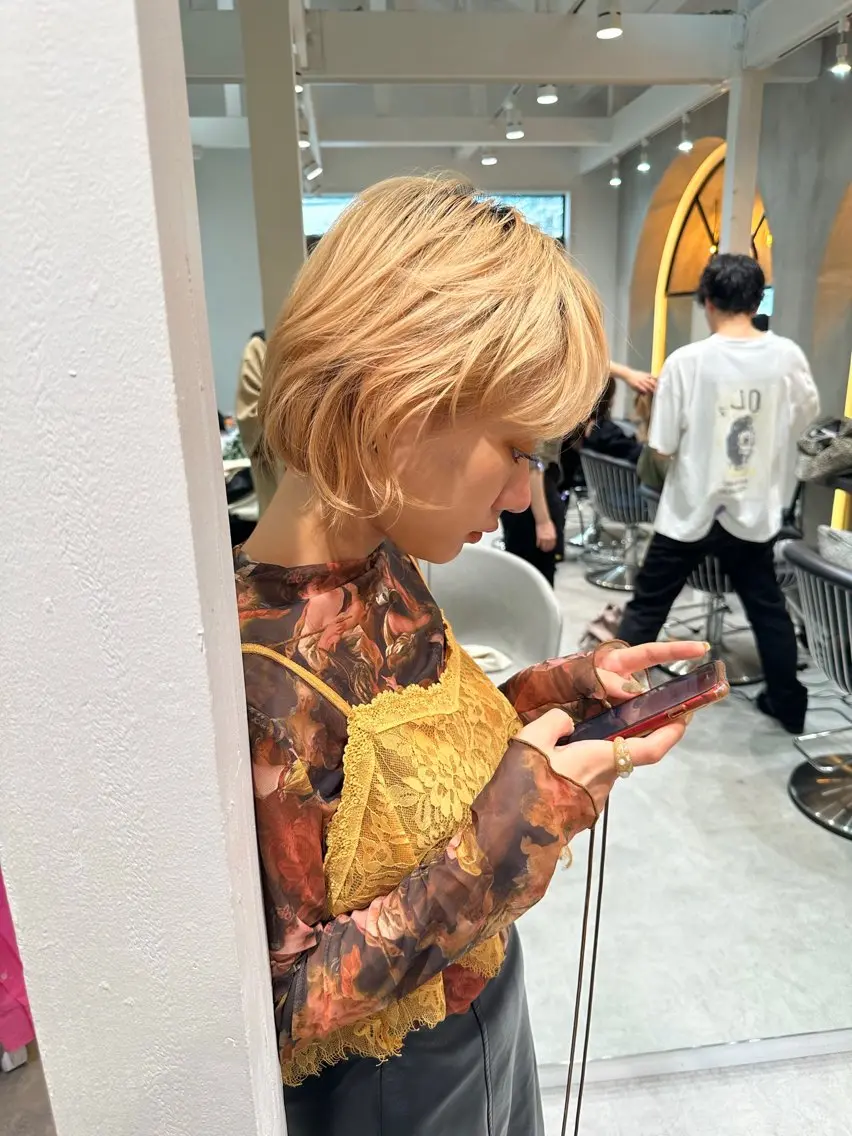 ショート ショートヘア カット ヘアカラー トリートメント ヘッドスパ 縮毛矯正/レイヤー taiga🐯のヘアスタイル