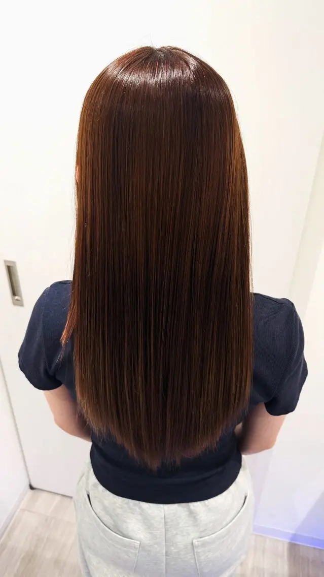 カラー 田島 美優のヘアスタイル