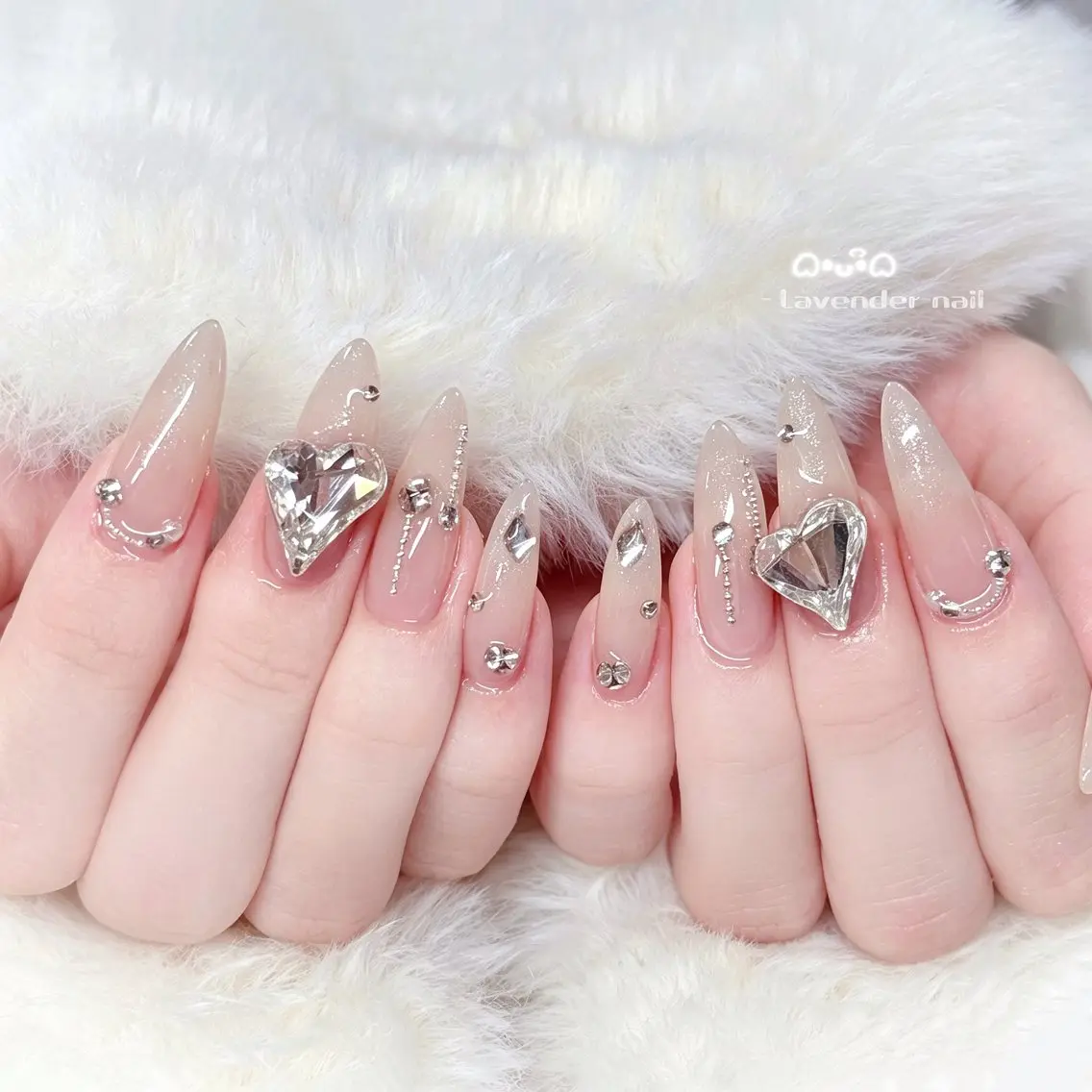ネイル ハンドネイル Lavender nail·中島公園のネイルデザイン