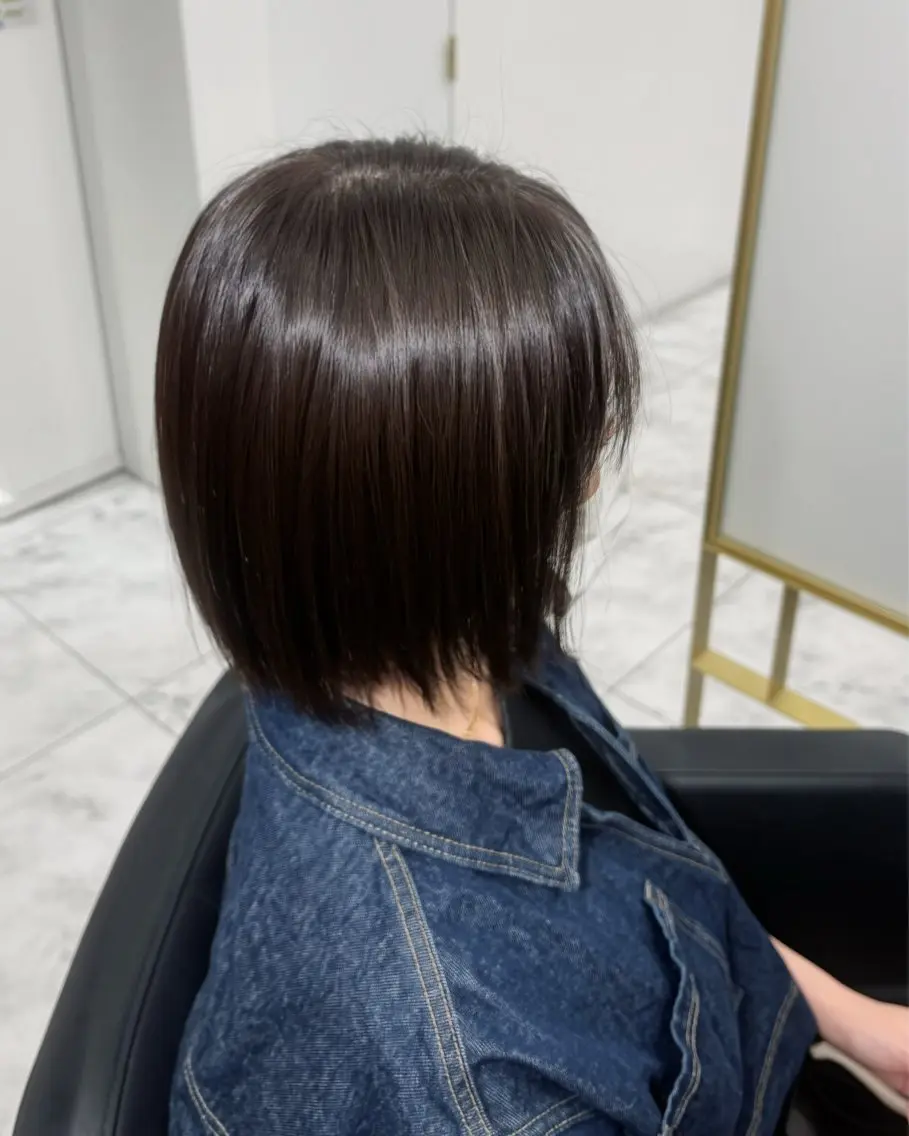 カラー ブラウンカラー ヘアカラー 中山 ちかのヘアスタイル