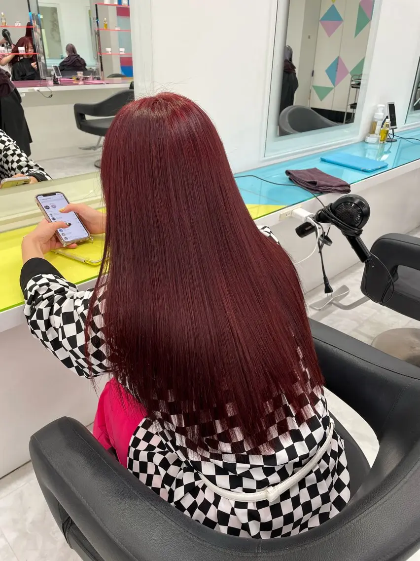 カラー ヘアカラー ️🩷ハイトーン特化 RYUGA️🩵のヘアスタイル