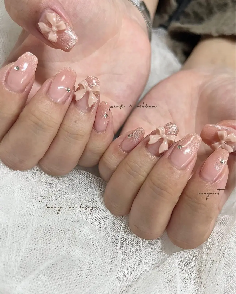 ネイル グラデーション キラキラネイル ラメ(グリッター) ラメグラデーション マグネットネイル nail salon slothのネイルデザイン