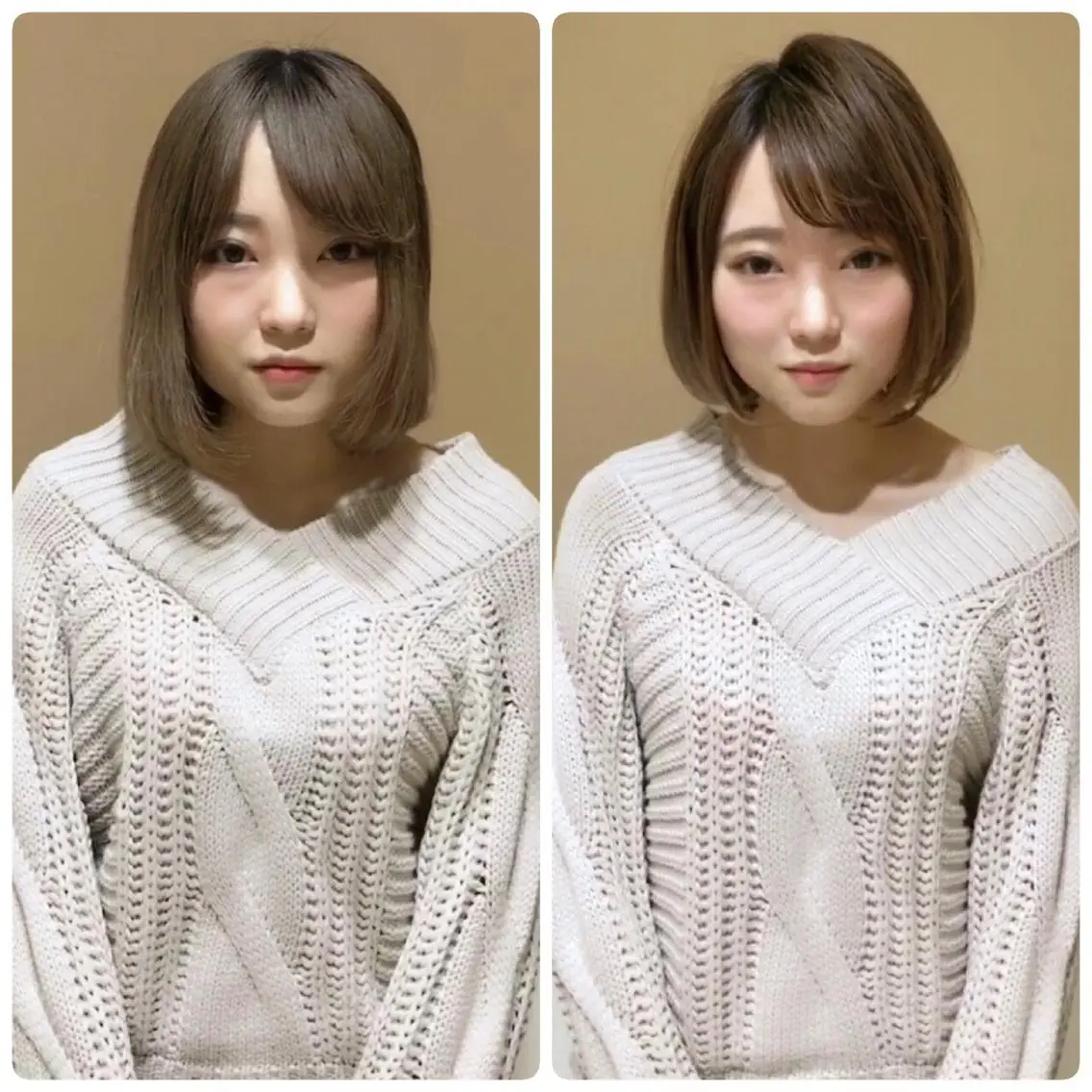ショート カラー ボブ カット ヘアカラー トリートメント 高橋 昭雄のヘアスタイル