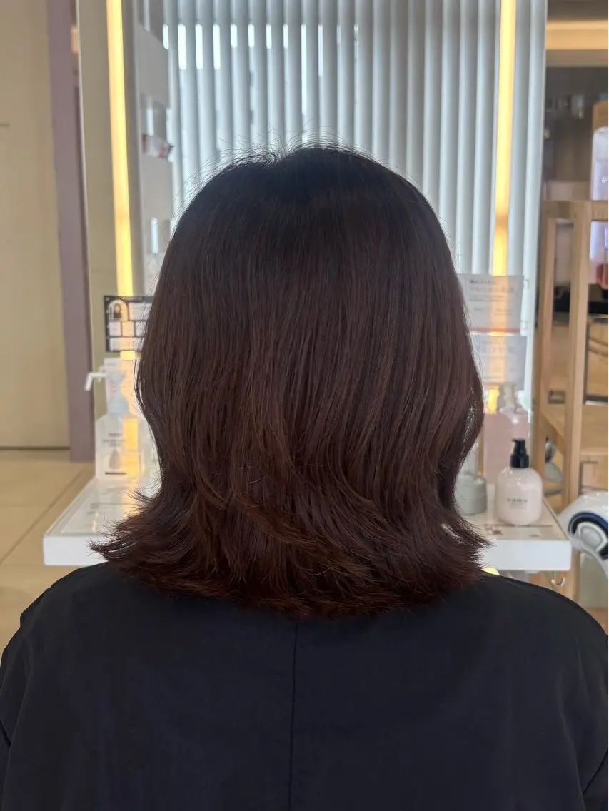 ミディアム カット カットカラーモデル 募集中💋/れいなのヘアスタイル