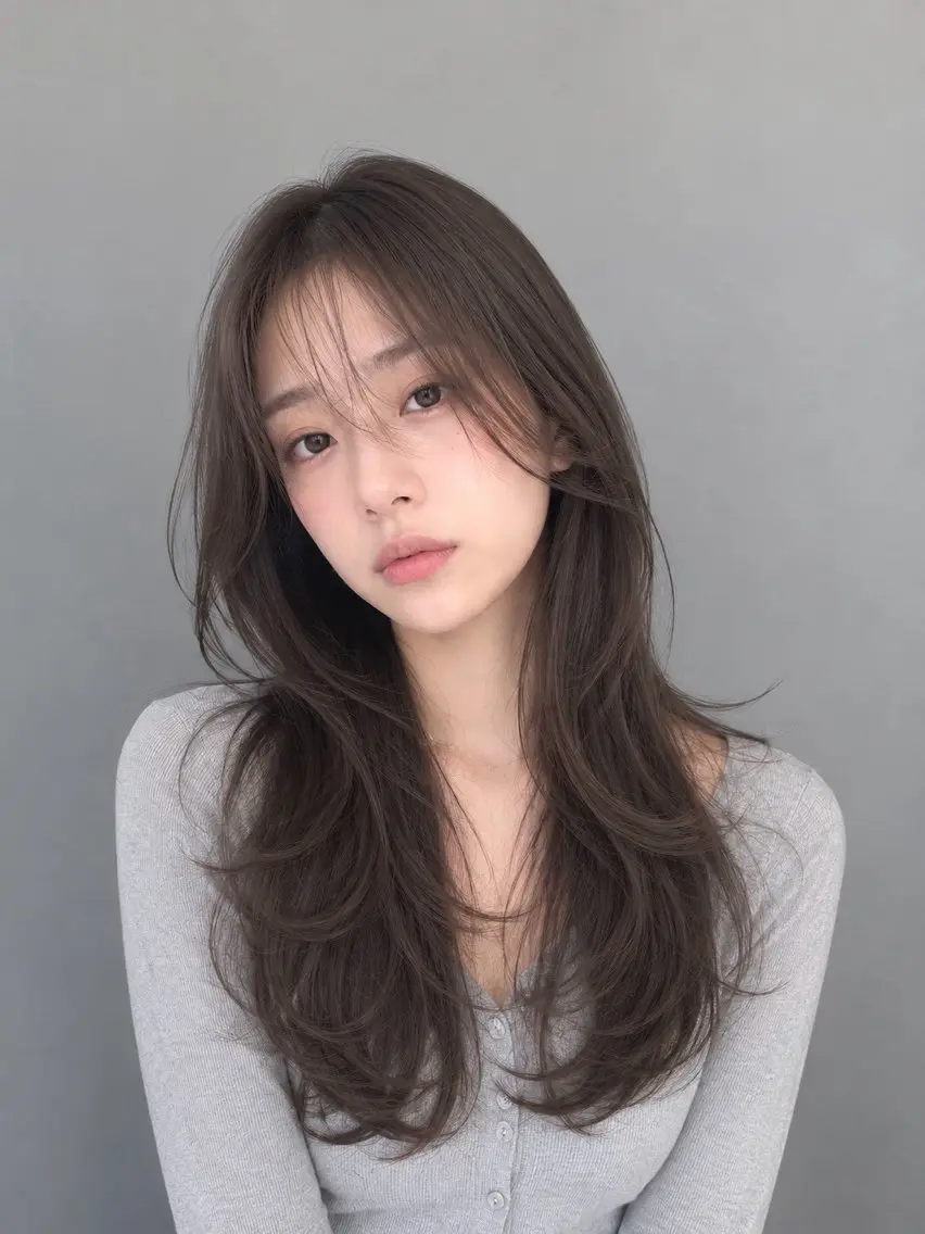 ロング カラー 透明感カラー✨ 横尾ハルト🔹のヘアスタイル