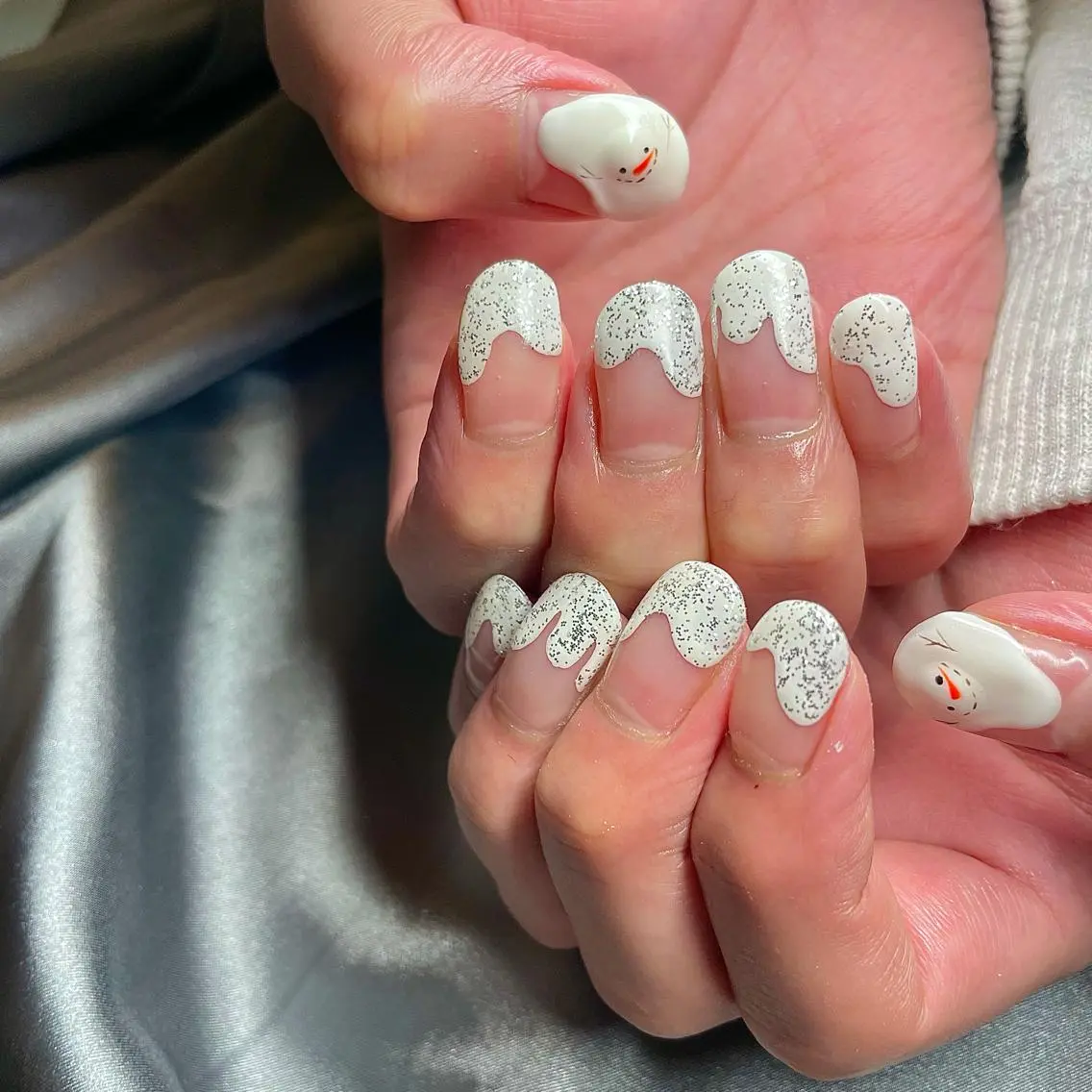 ミディアム カラー パーマ ヘアアレンジ メンズ キッズ ネイル マツエク・マツパ アイブロウ メンズアイブロウ メンズネイル el. by Aoのネイルデザイン