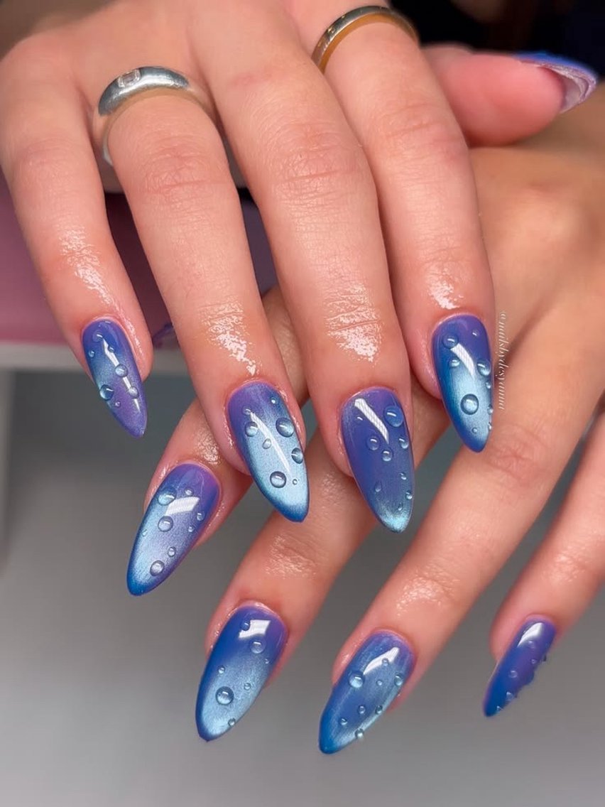 ネイル 長さ出し フレンチネイル グラデーション 韓国ネイル マグネットネイル その他(ネイル) BT HEAVEN nailのネイルデザイン