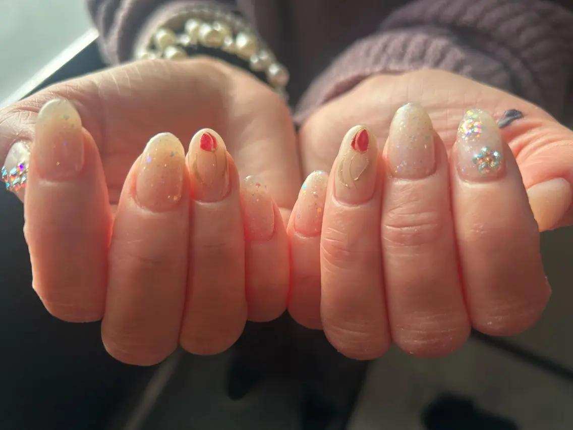 ネイル 春ネイル ululimi nailsalonのネイルデザイン