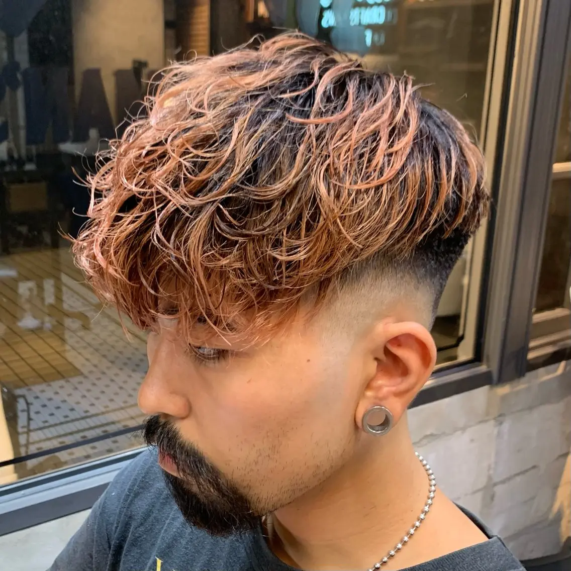メンズ ビジネス フェードカット スキンフェード 💈AOTA KEISHI💈のヘアスタイル
