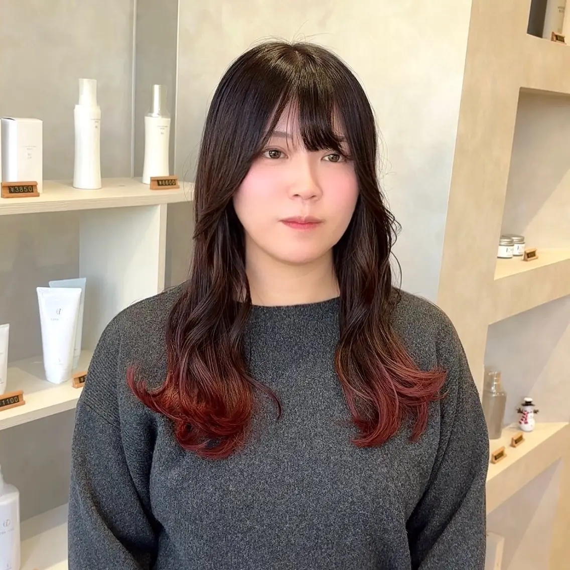 ロング カラー ❤️🐩* AKANE*🐩❤️のヘアスタイル