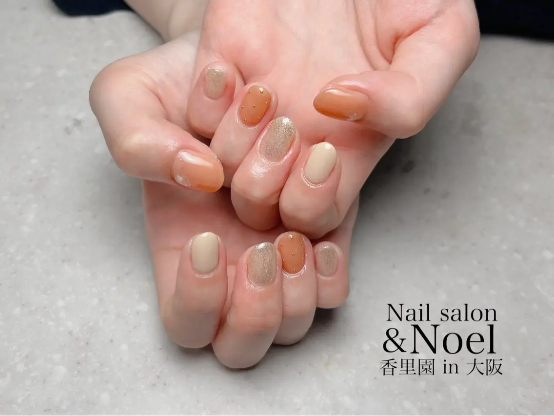 ネイル ハンドネイル もも 🍑のネイルデザイン