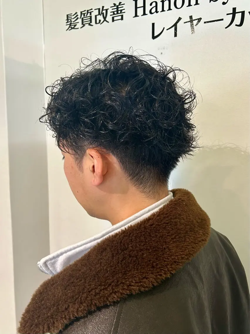 メンズ カット パーマ ⚜️メンズカット・パ ーマ/ひかる⚜️のヘアスタイル