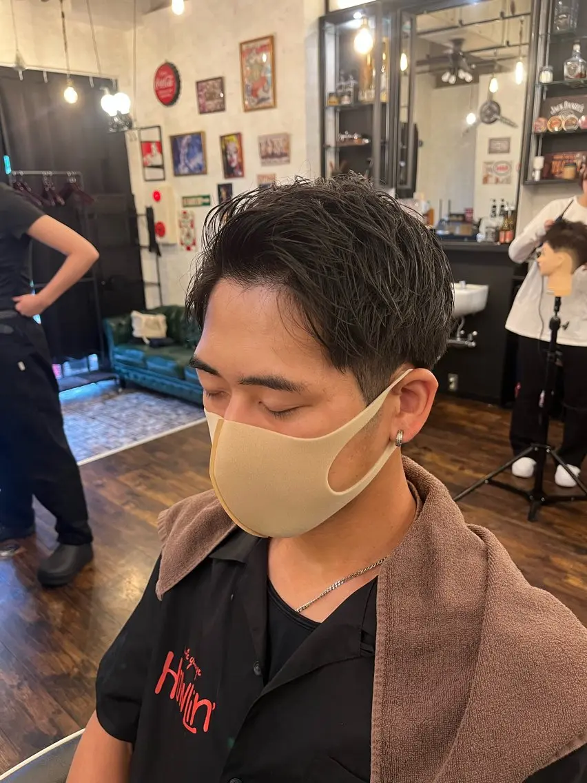 ショート ヤマザキ ユキヤのヘアスタイル