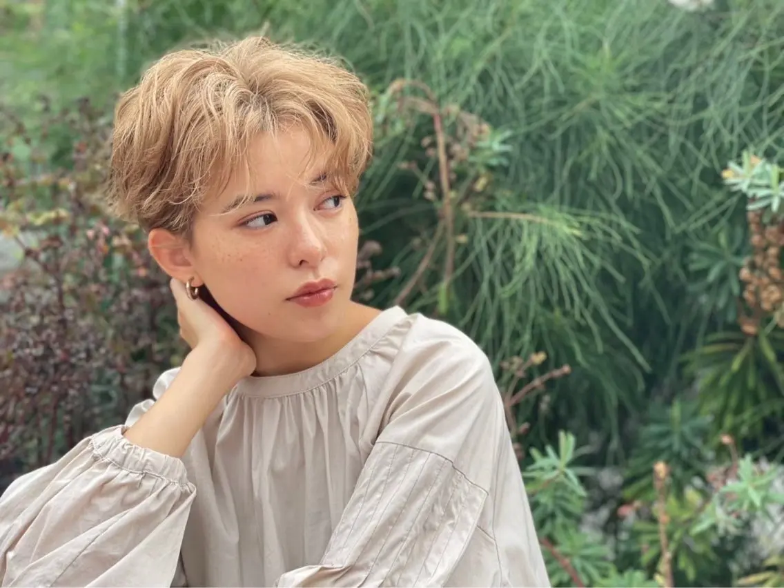 ショート 佐藤 かののヘアスタイル