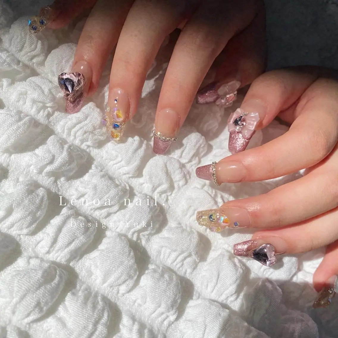 ネイル ハンドネイル Tielu Yukiのネイルデザイン