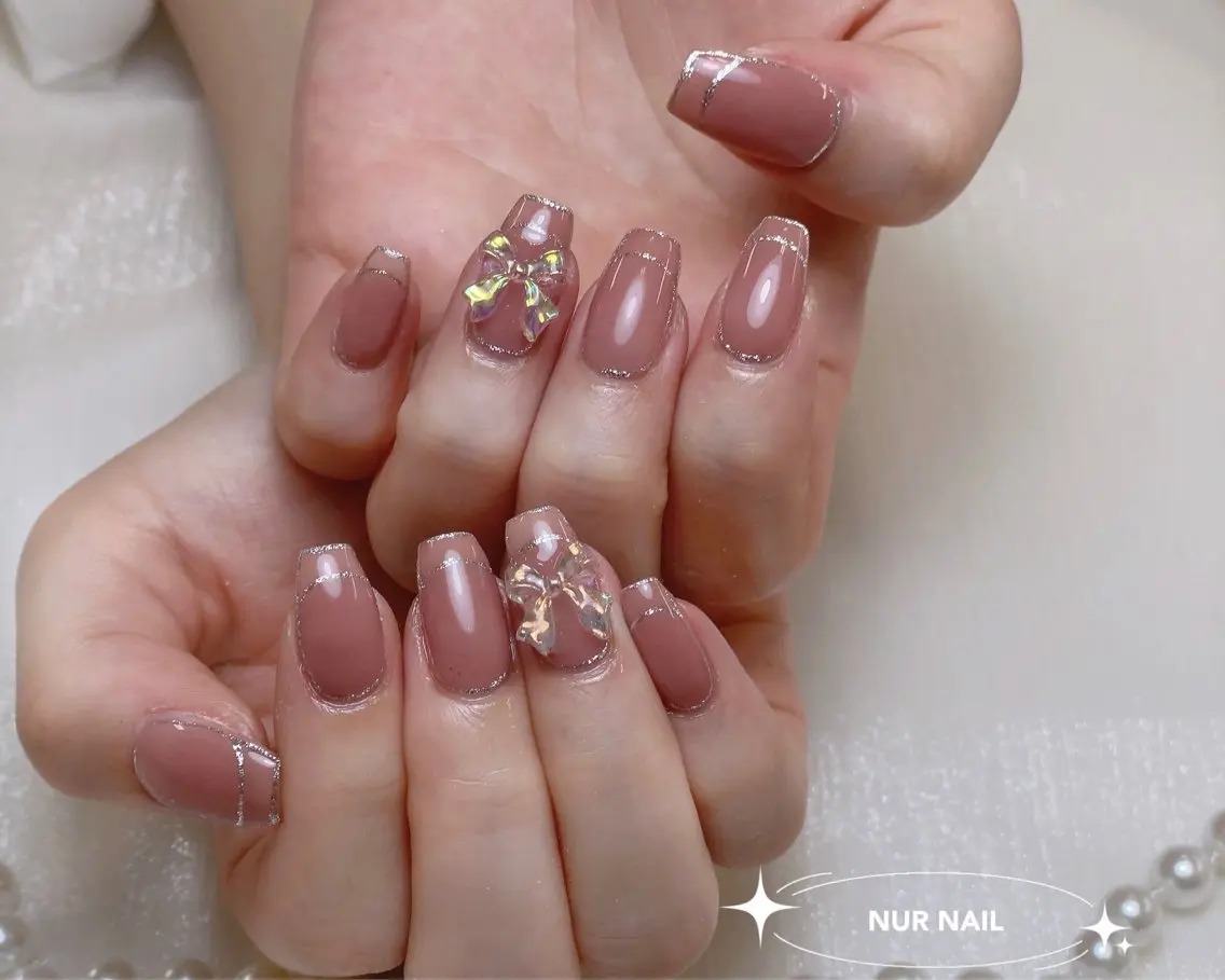 ネイル ハンドネイル ハンドケア 🤎HARU 🧸のネイルデザイン