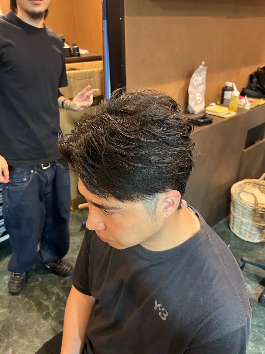 ショート メンズ 衛藤 星芭／カット無料天神のヘアスタイル