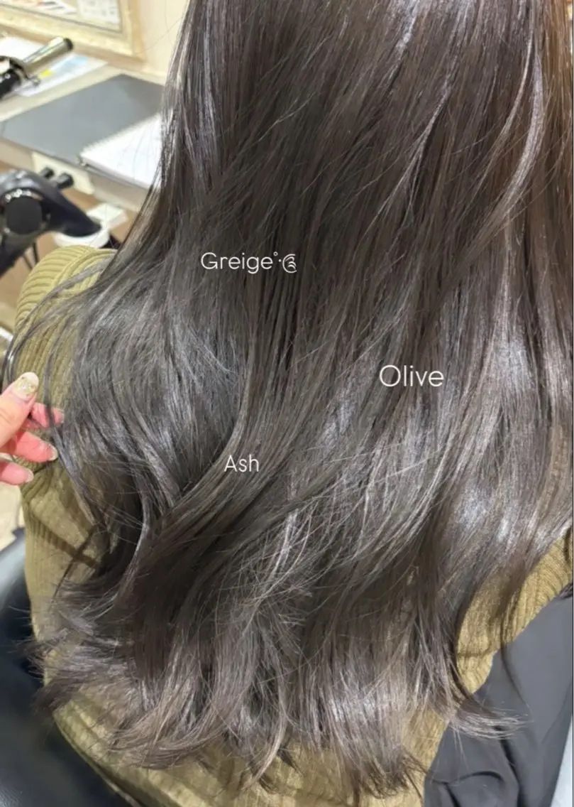 ロング ヘアカラー コトノ /透明感カラー🧡のヘアスタイル