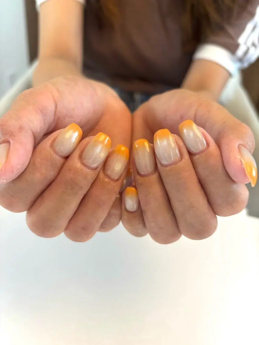 ネイル グラデーション ハンドネイル is..nail 🌷sonokoのネイルデザイン