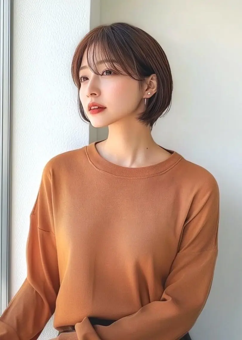 ショート 髪質改善 似合わせカット ショートヘア 縮毛矯正 特化生田のヘアスタイル