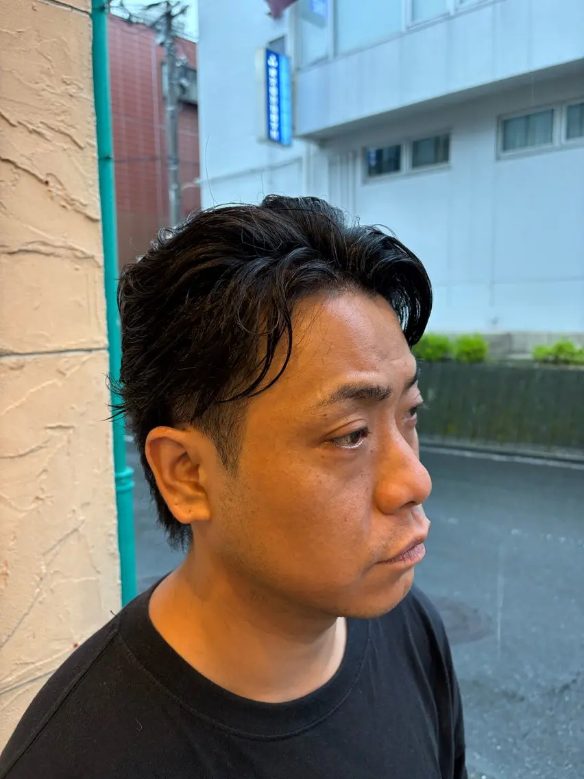 メンズ 田村優 能見台のヘアスタイル