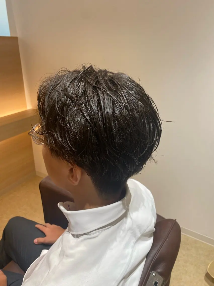 パーマ メンズ メンズパーマモデル 大募集中のヘアスタイル