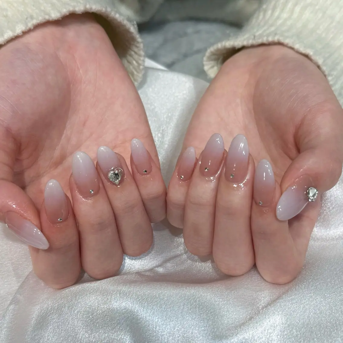 ~3回目の方はこちらから👇カラグラ・フレンチ✨パラジェル使用🫧オフ代+500円の写真