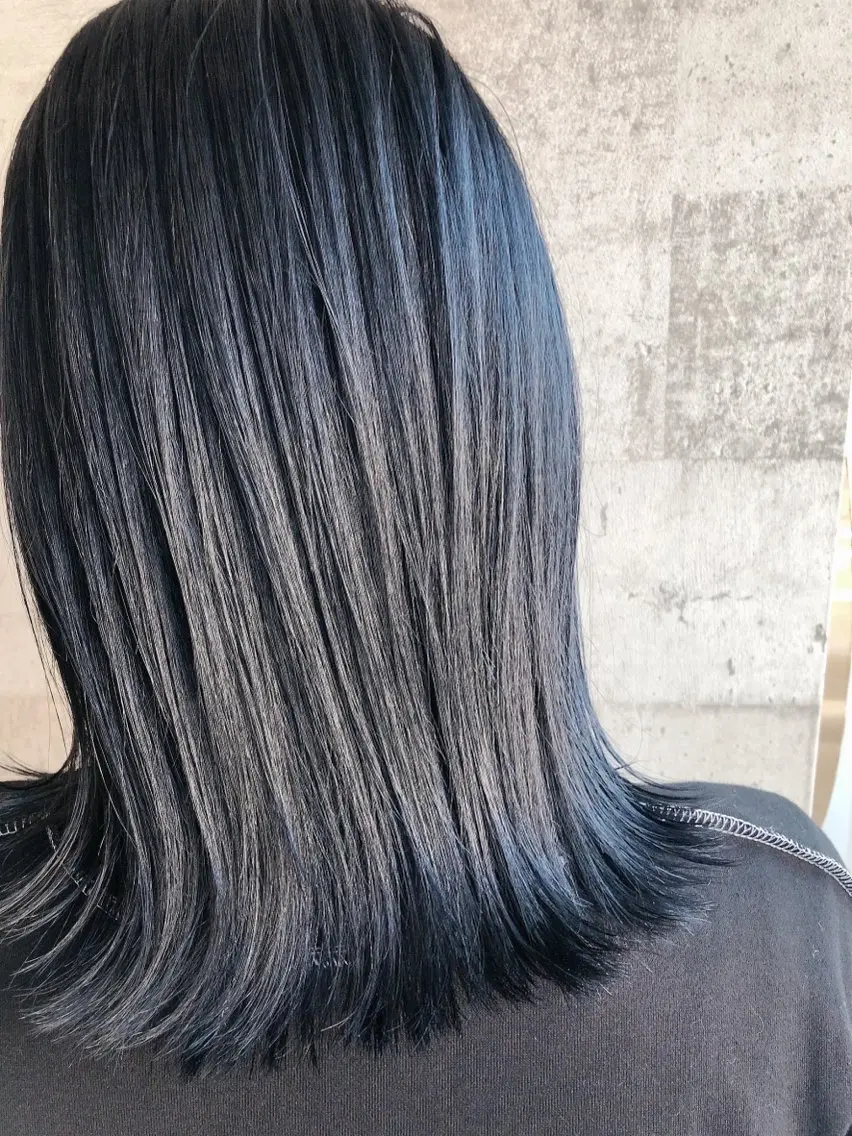 ミディアム カット ヘアカラー ⚜️似合わせヘア⚜️ koudaiのヘアスタイル