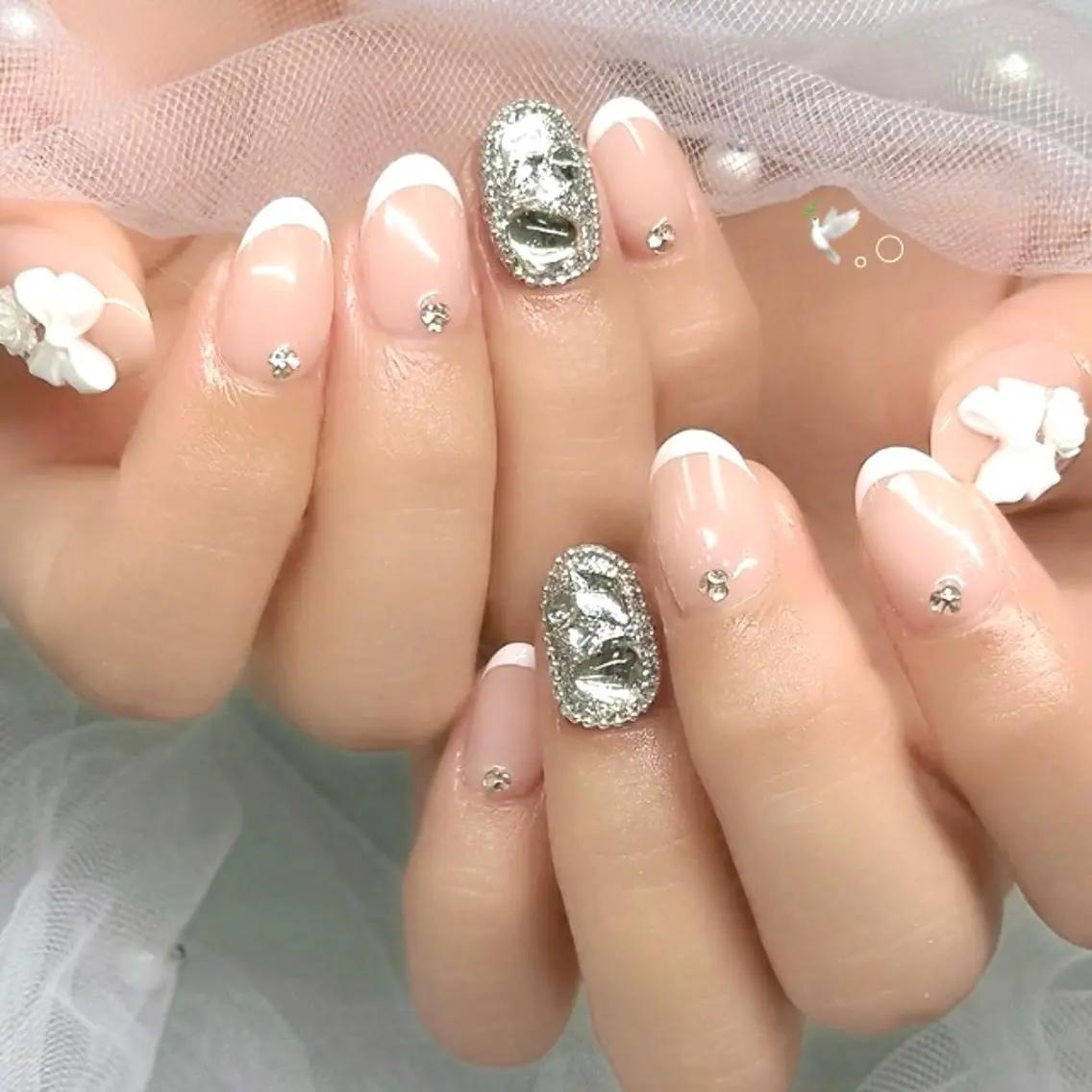 ネイル ハンドネイル ハンドケア 🎀sao🎀銀座 ワンホンネイルのネイルデザイン
