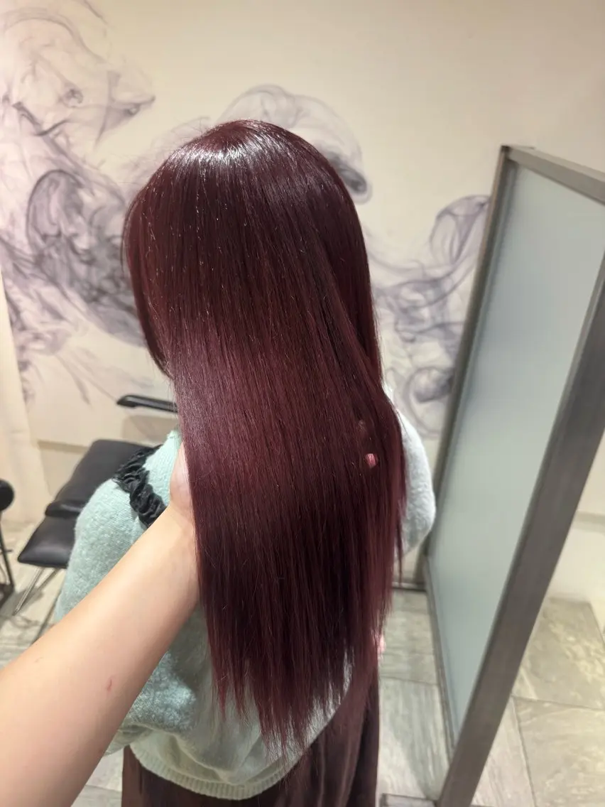 カラー ピンクカラー ハイトーン¦カット ¦nanaka¦のヘアスタイル