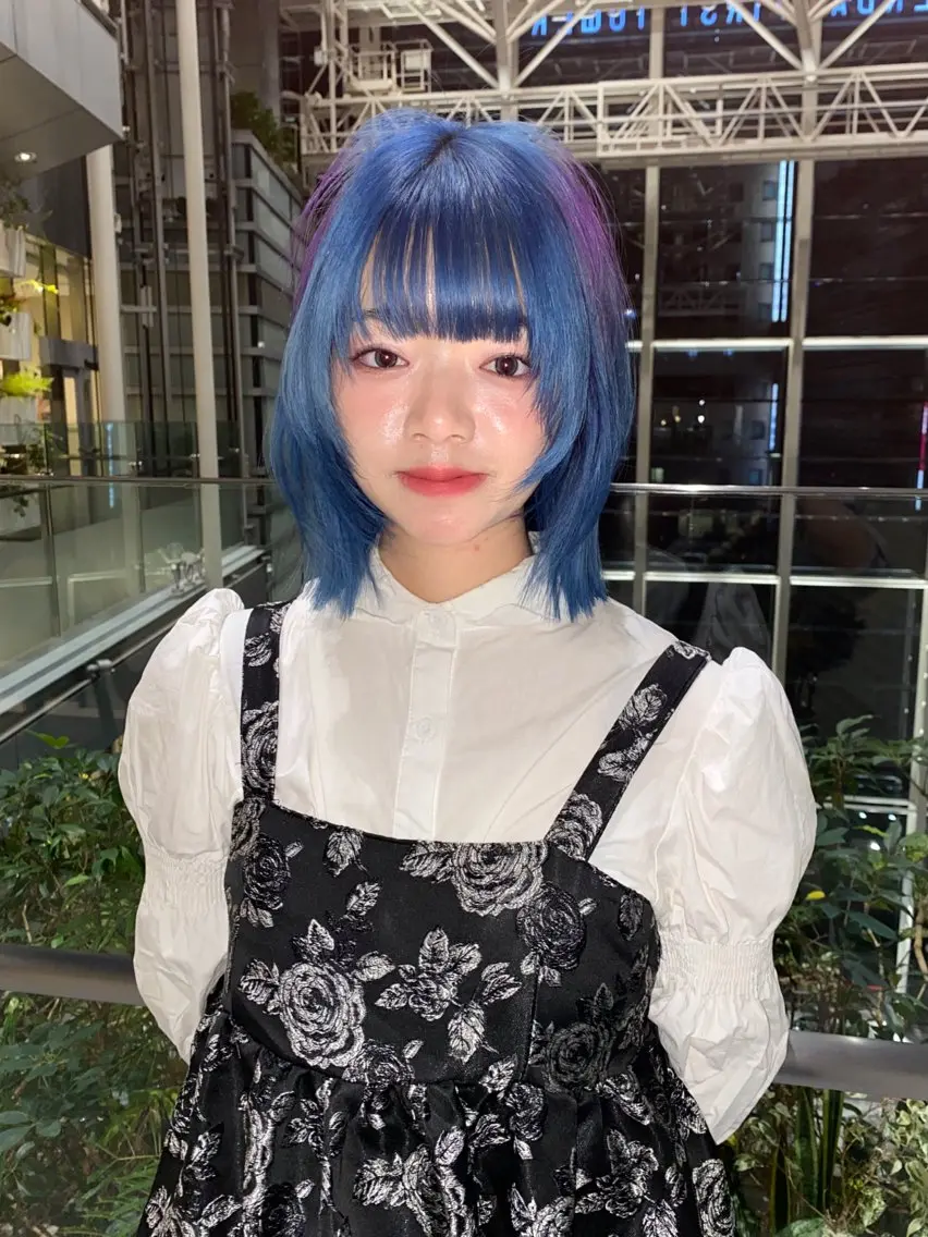 ショート カラー ボブ カット ヘアカラー トリートメント mai / linoah˚✧のヘアスタイル