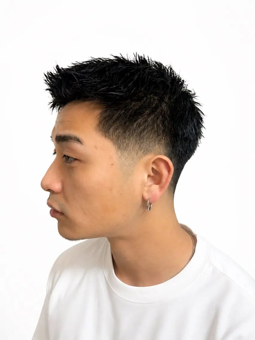 ショート メンズ インフィニィトネオ 三浦のヘアスタイル