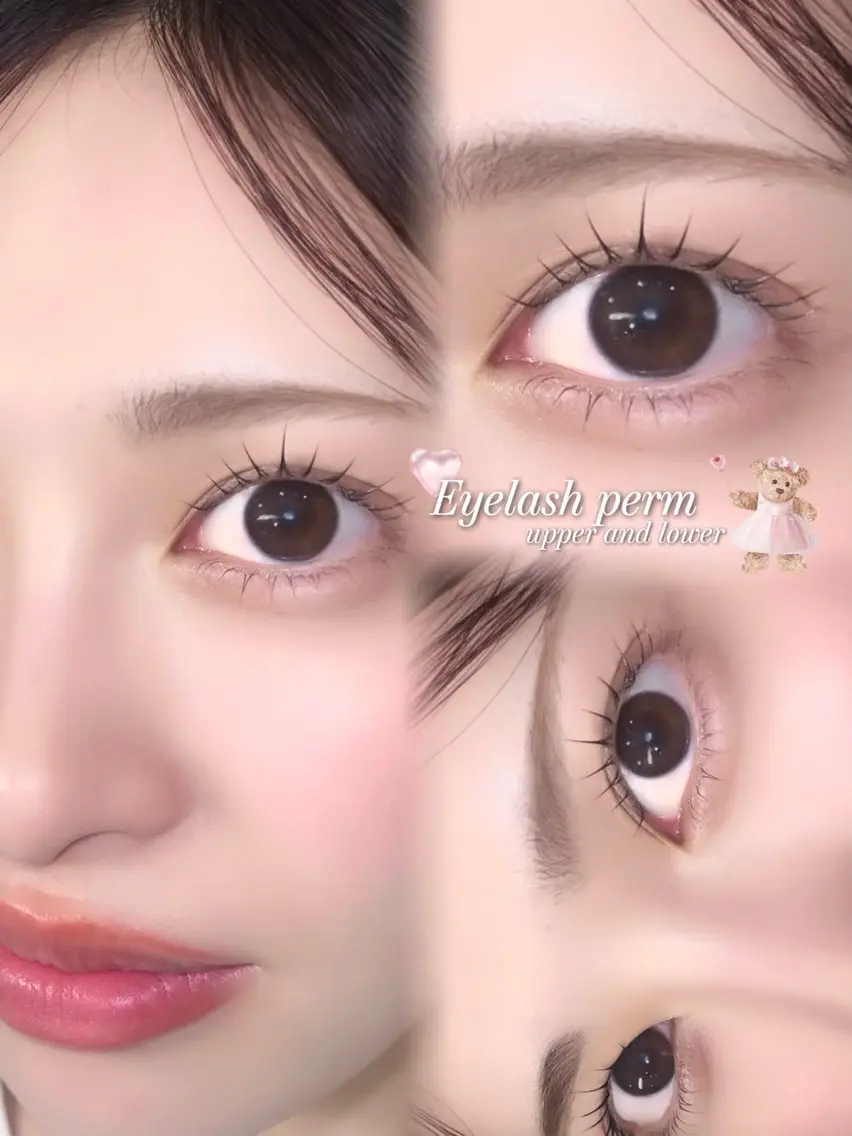 🍓まつげパーマ上下の写真