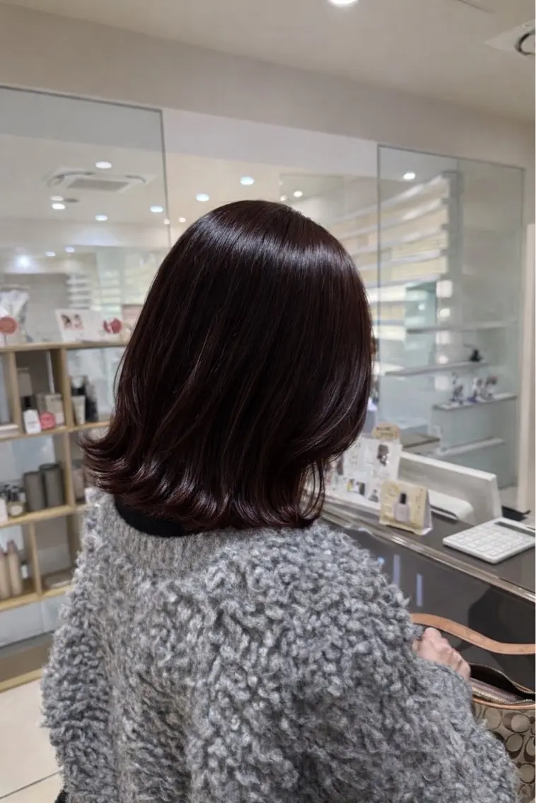【透明感カラー】ブリーチなしダブルカラー🫧の写真