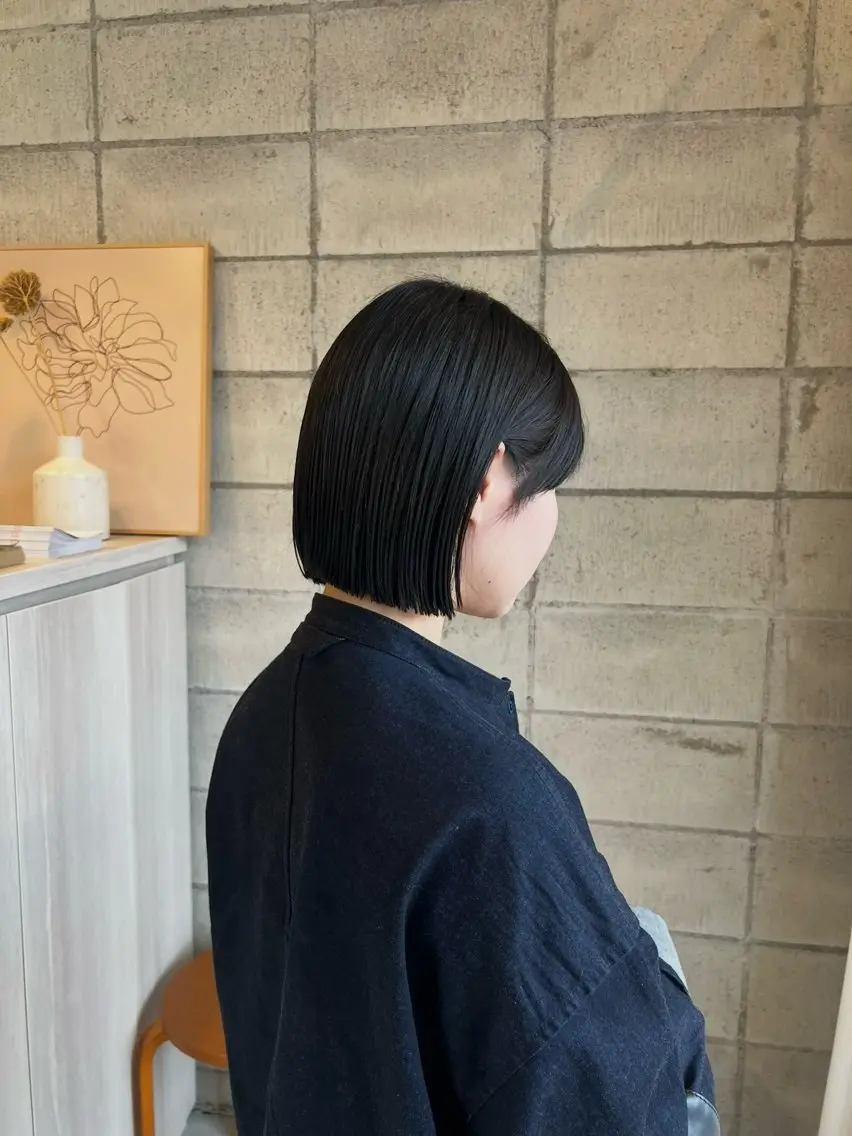 ショート カット ヘアカラー トリートメント 椎葉 みはるのヘアスタイル